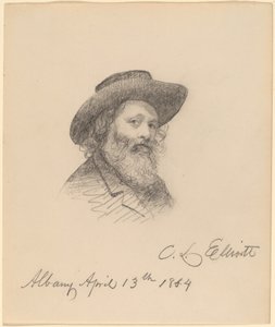 Portrait of the Artist Asa W. Twitchell by Charles Loring Elliot